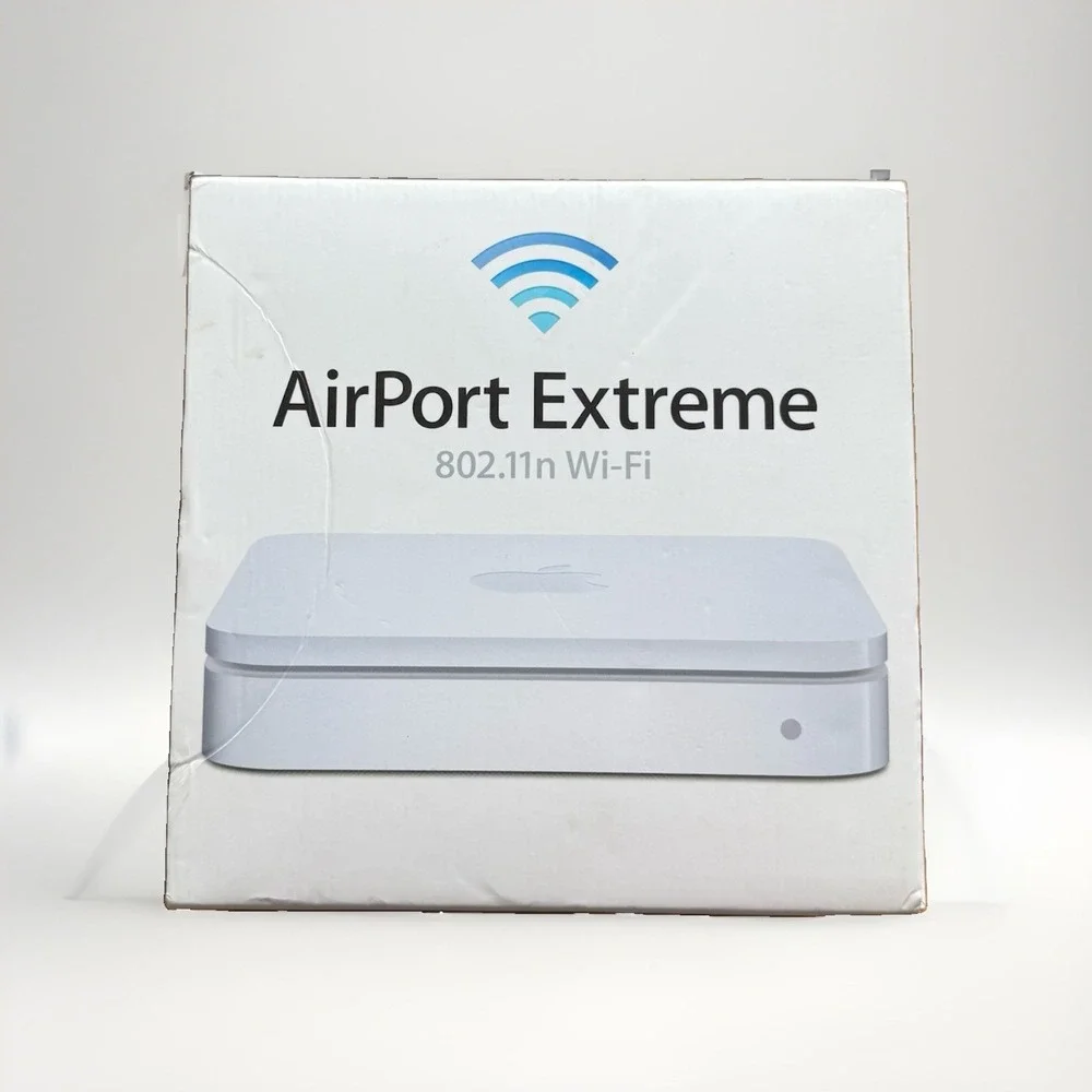 Apple AirPort Extreme Wireless-N Wireless Base Station MC340LL/A A1354 READ
